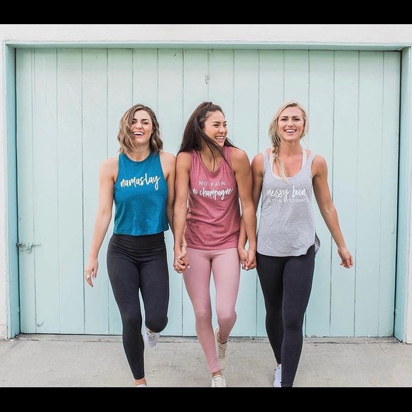 Tone it up messy bun gettin it done tank - Picture 2 of 6